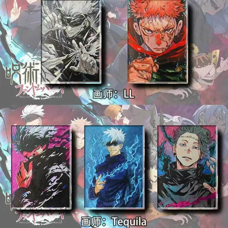 Forest Handgeschilderde Studio Groothandel Demon Slayer Collectiekaarten Booster Box Wave1 Kinderspeelgoed Speelkaarten Tafelspellen