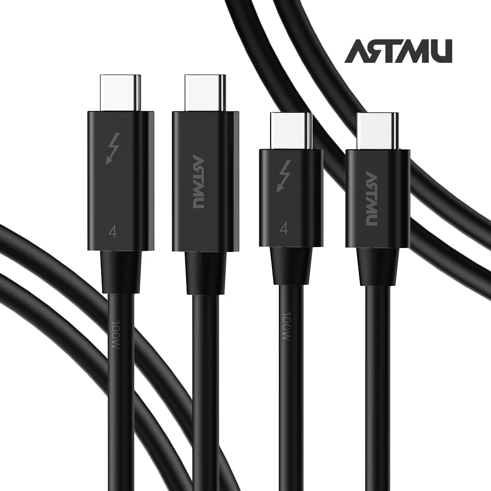 Artmuintel certified Thunderbolt 4 100W 40Gbps cable