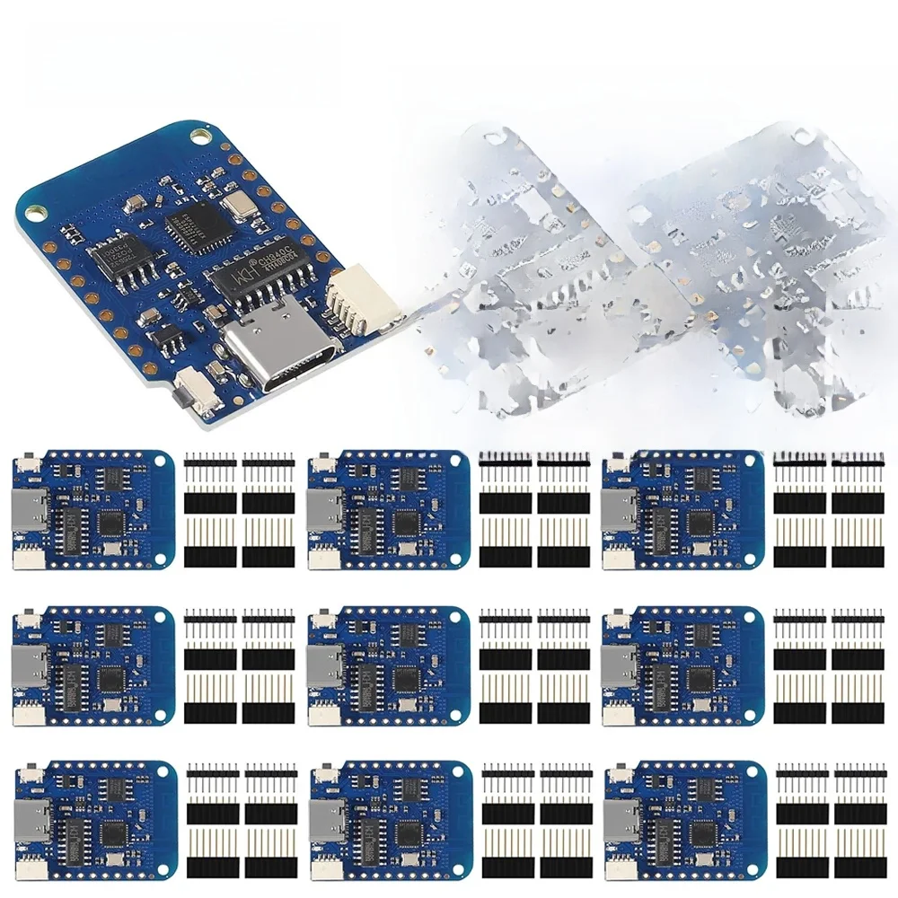 1-10 szt. WEMOS D1 Mini V4.0.0 TYPE-C WIFI Płytka Internetu Rzeczy na bazie ESP8266 4MB LOLIN 12C MicroPython Nodemcu Dla Arduino — zdjęcie produktu 7