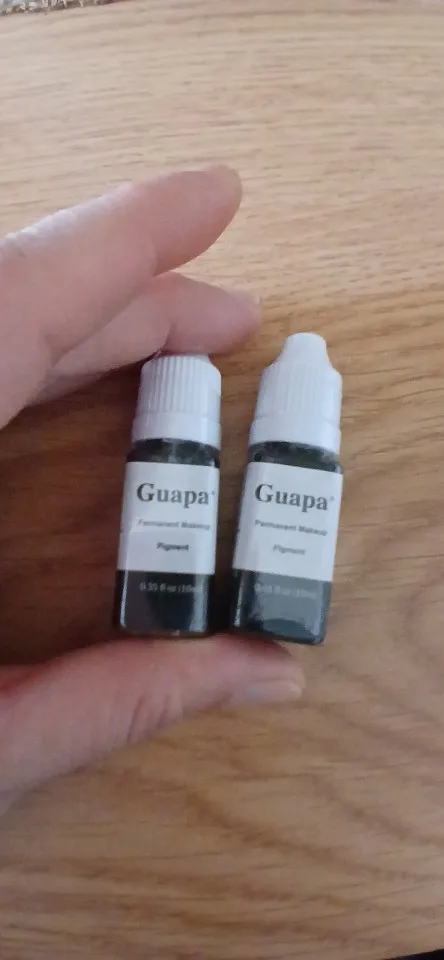 Guapa 10ml Organic Plant Water Base PMU Pigment For Eyeliner Brows photo review