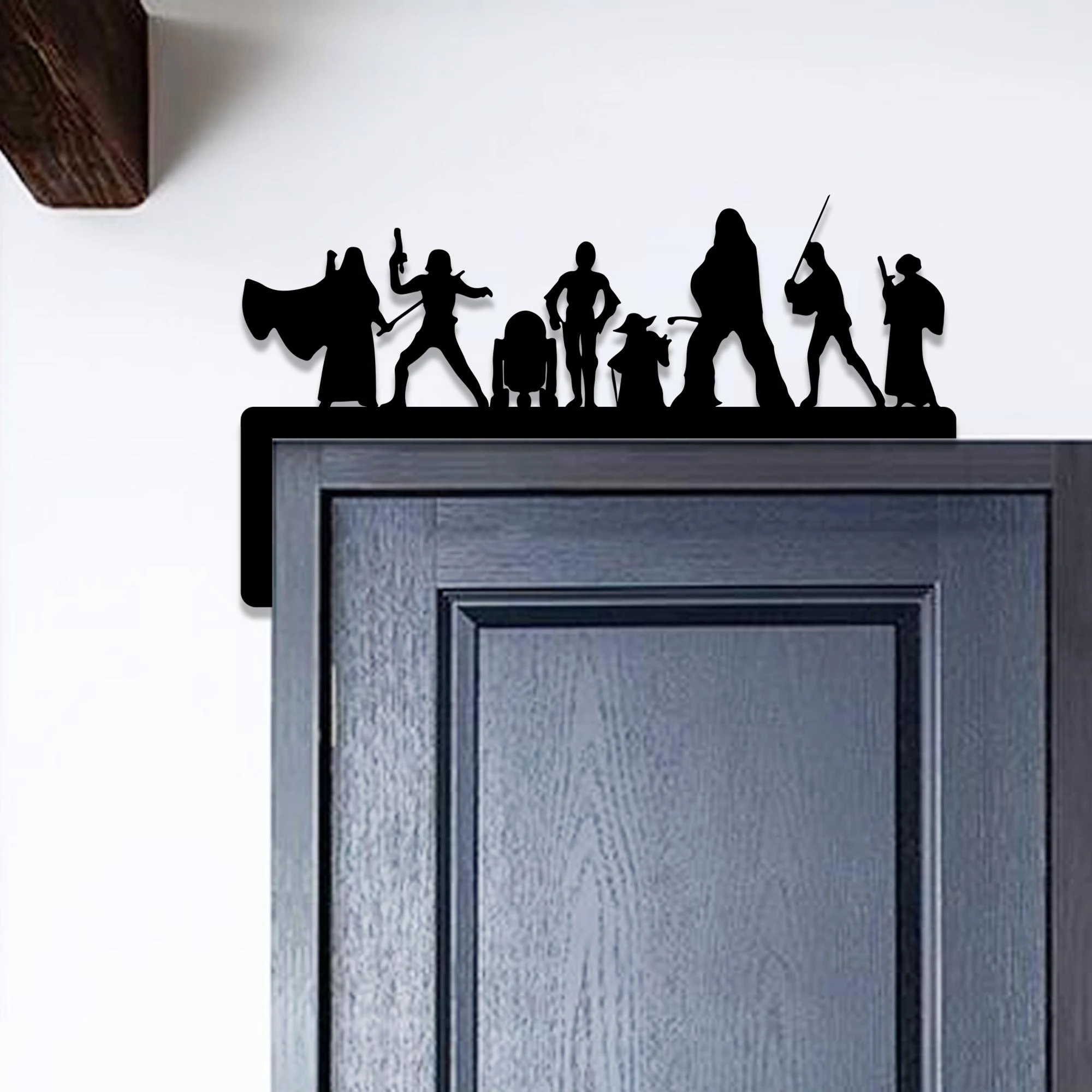 Personalized Doorway Decor,Custom Temple Arch Corner Trim,Cave Accent,Geeky Home Theater Decoration,Sci-FiHome Accent