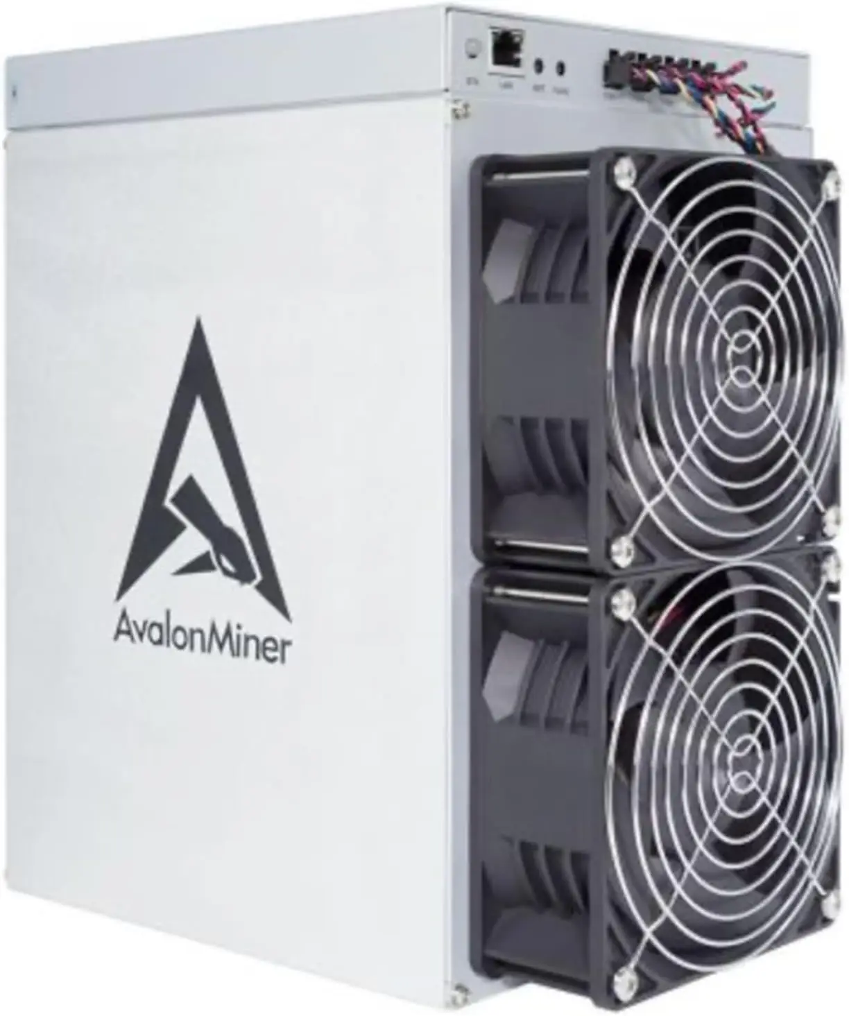 

New Canaan Avalon Miner A1466 150T 3500W Mining SHA-256 Algorithm Mining BTC BCH NMC BSV PPC SYS ELA CHI(With PSU)