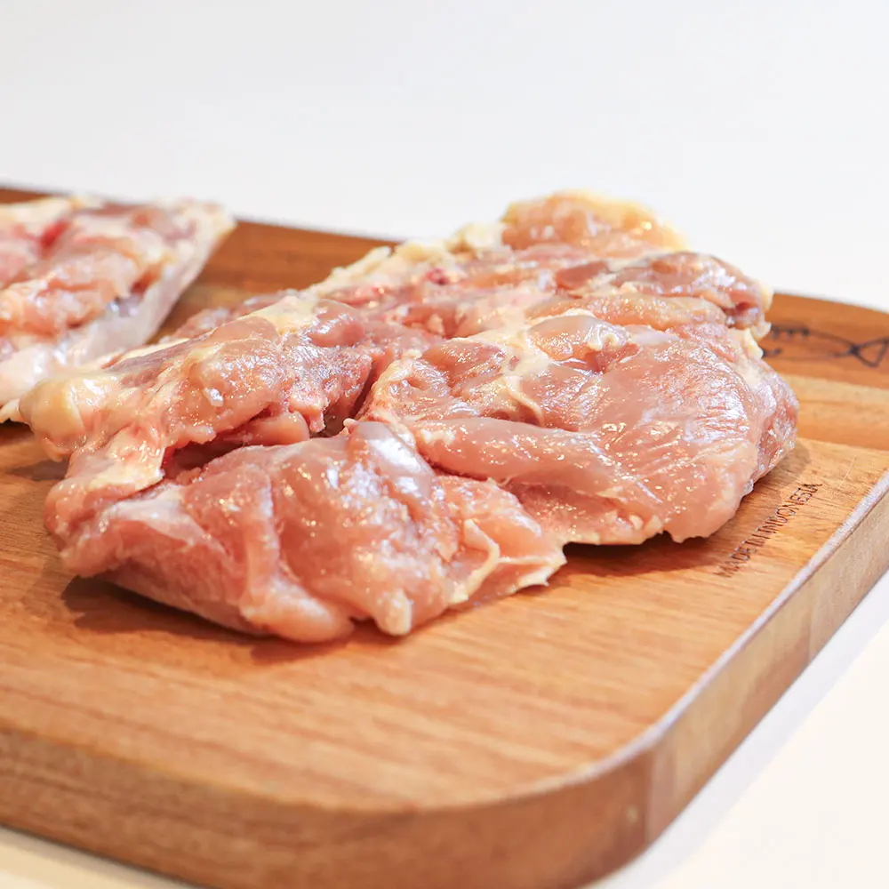 [ 무려 2KG ] 뼈 없는 순살 점보 통 닭다리살