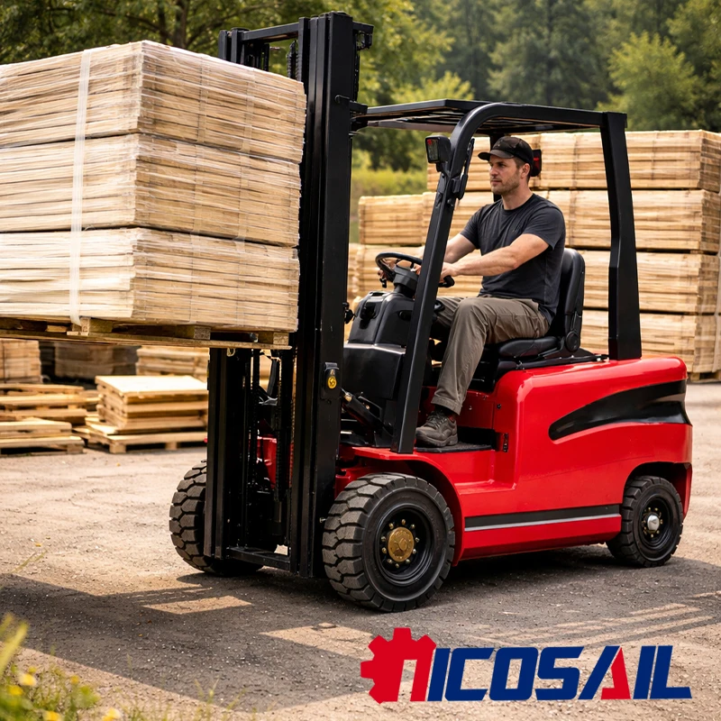 

Electric Forklift 2 Ton High Efficiency Electric Forklift Truck for Warehouse Material Handling Custom Products