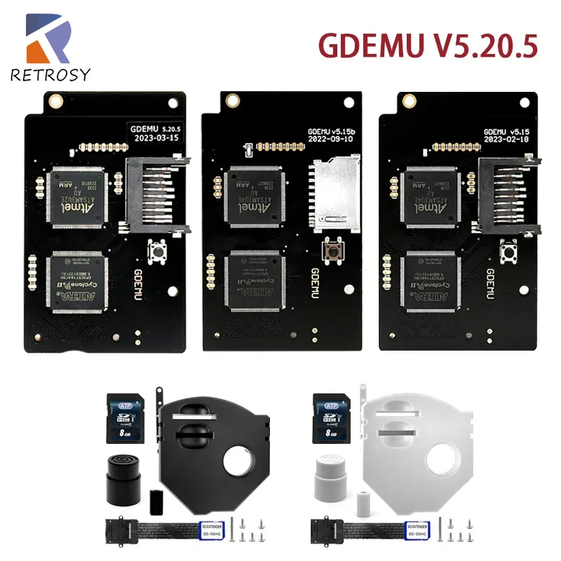 

GDEMU 5 20 V5.20.5 Optical Drive Emulation Board and Remote Card Mount Kit for DC Console For SEGA Dreamcast gdemu GDU DC VA1