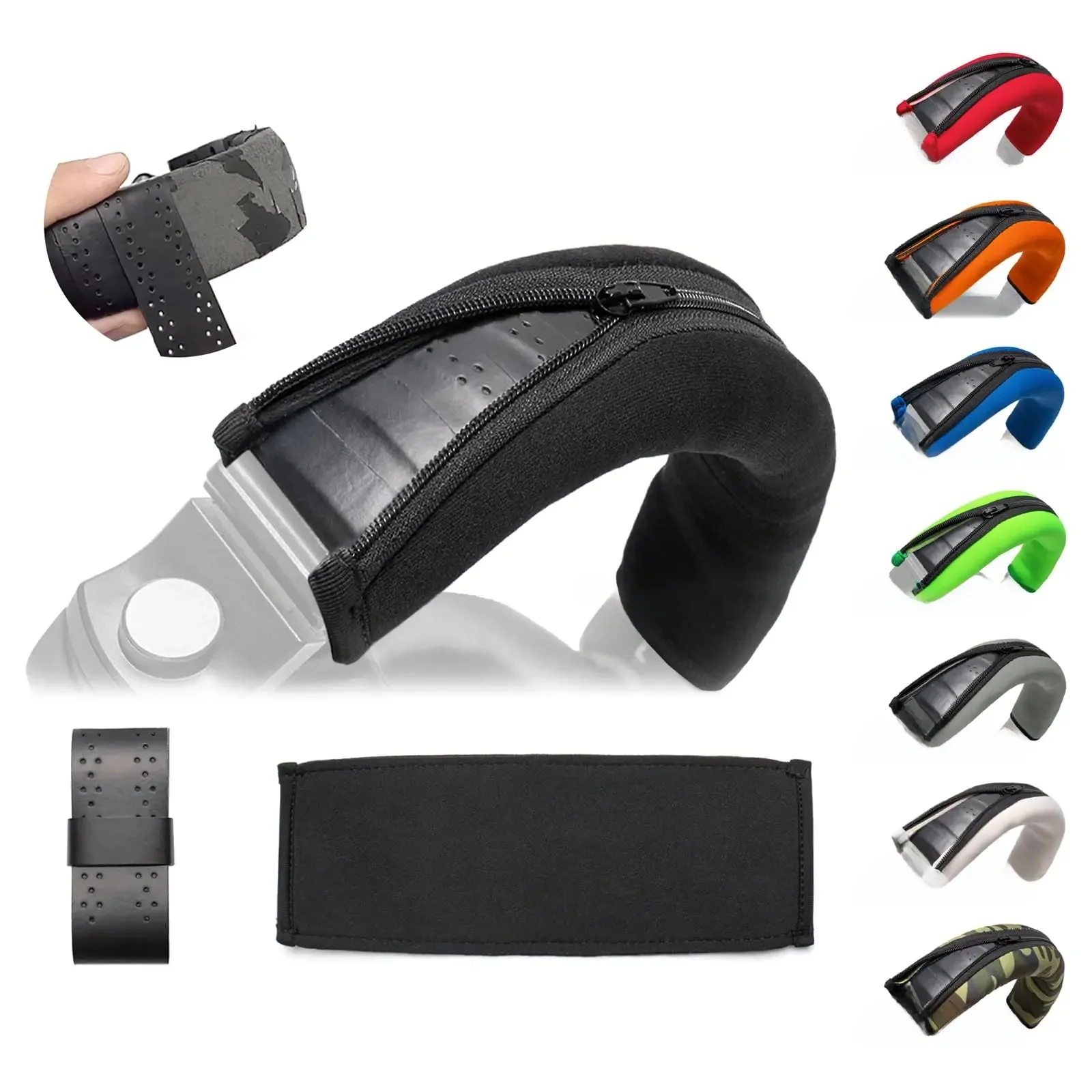 Zapasowa poduszka z pałąkiem na głowę do słuchawek Pioneer HDJ-X5 X5BT HDJ-X7 X7BT X7S HDJ-X10 HDJ1000 HDJ1500 HDJ2000 DJ — zdjęcie produktu 7