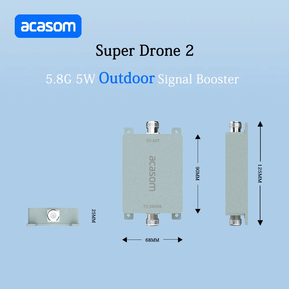 Outdoor WiFi Drone 5.8GHz 5W Wifi Signal Amplifier Wireless Repeater  Booster  WIFI Router  Range Extender