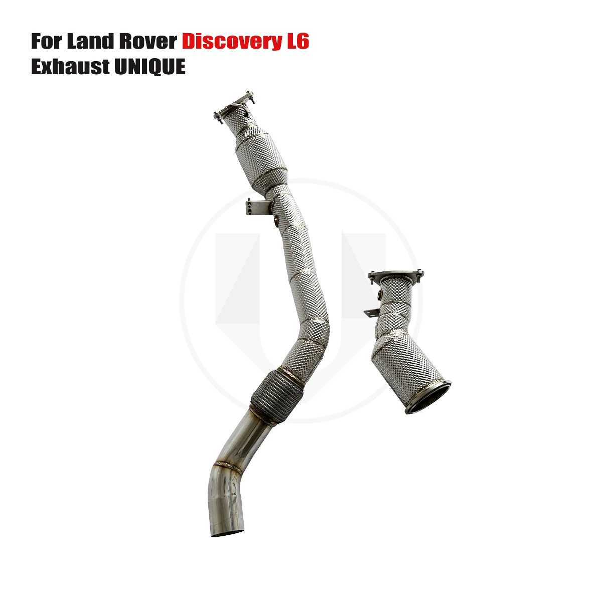 UNIQUE For 2020+ Land Rover Discovery L6 3.0T with opf front downpipe No light on With insulator downpipe With cat/without cat e