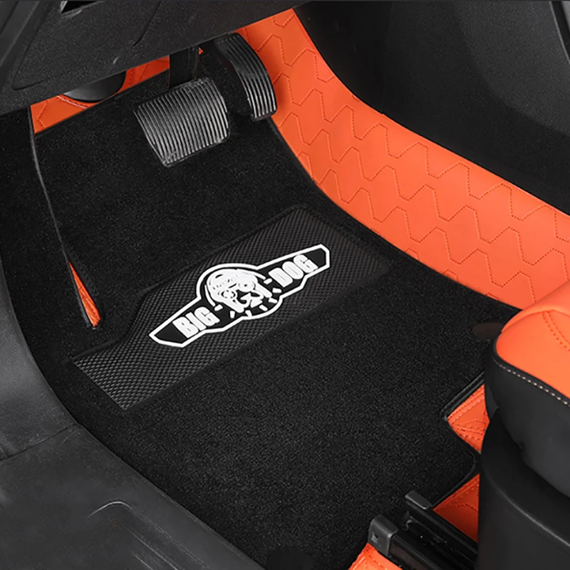 

GWM Haval Dargo 20212022 Dargo X 2023 Interior Details Car Accessories Double-deck Carpet Floor Mats Fully Surrounded Foot Pad