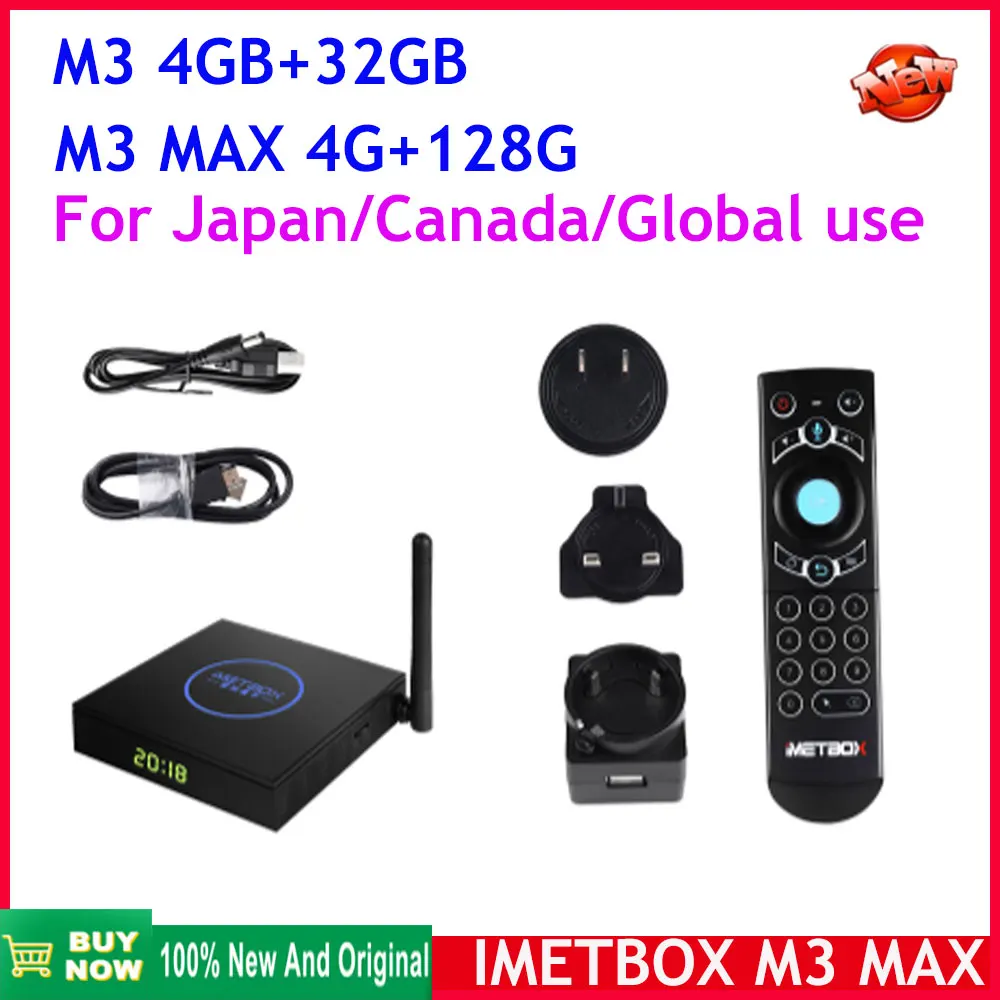 Imagem -04 - Max Smart tv Box com Controle de Voz 8k Ultra hd 128g Quente em Cingapura Coréia Japão Eua ca Newland pk Svicloud9p Nova Chegada Imetbox-m3