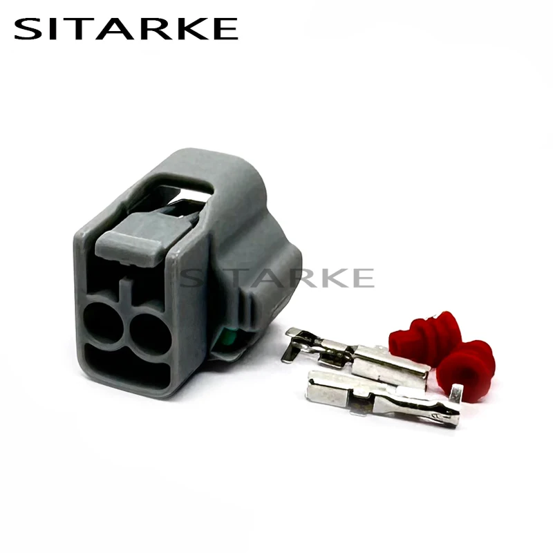 5 Sets 2Pin Female Electrical Sensor Plug Automotive Wire Housing Connector 7283-7526-40 90980-11162