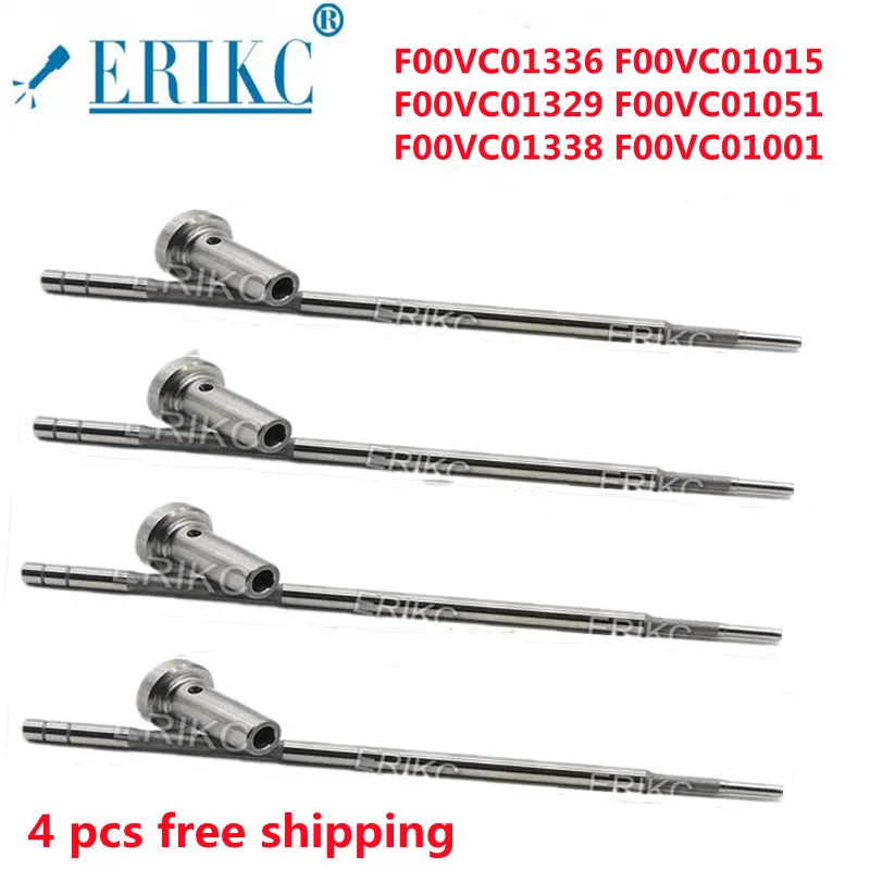 

ERIKC 4 PCS F00VC01336 F00VC01015 F00VC01329 F00VC01051 F00VC01338 F00VC01001 Automatic Fuel Injector Valve