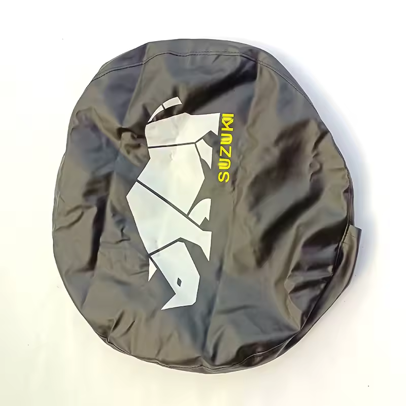 1 pièces voiture 15 "PVC PU cuir pneu de secours roue couverture sac protecteur 195/80/15 pour 2019-2022 Suzuki Jimny JB74 JB64 accessoires