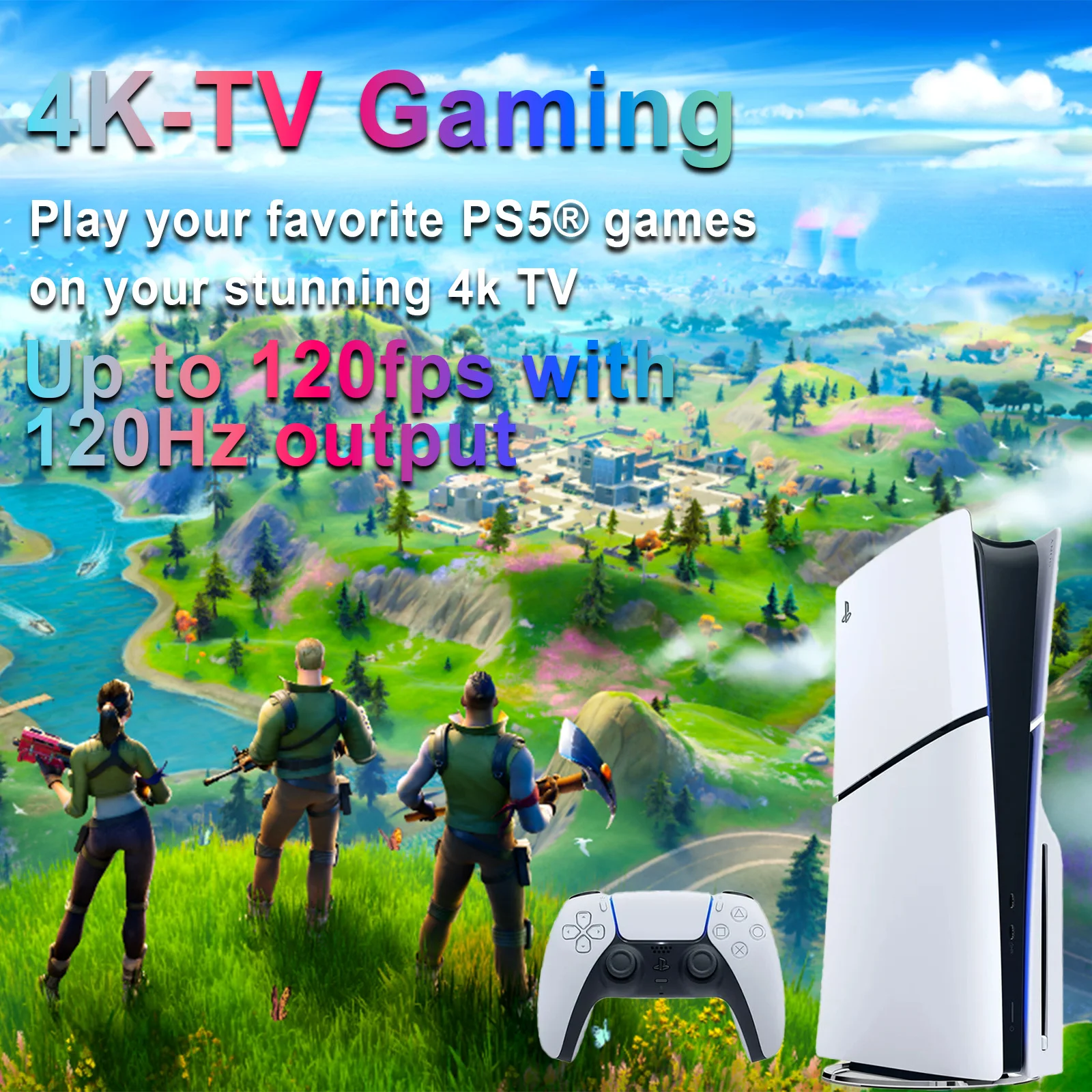 PlayStation 5 Disc Edition - Fortnite Cobalt Star Bundle,PS5