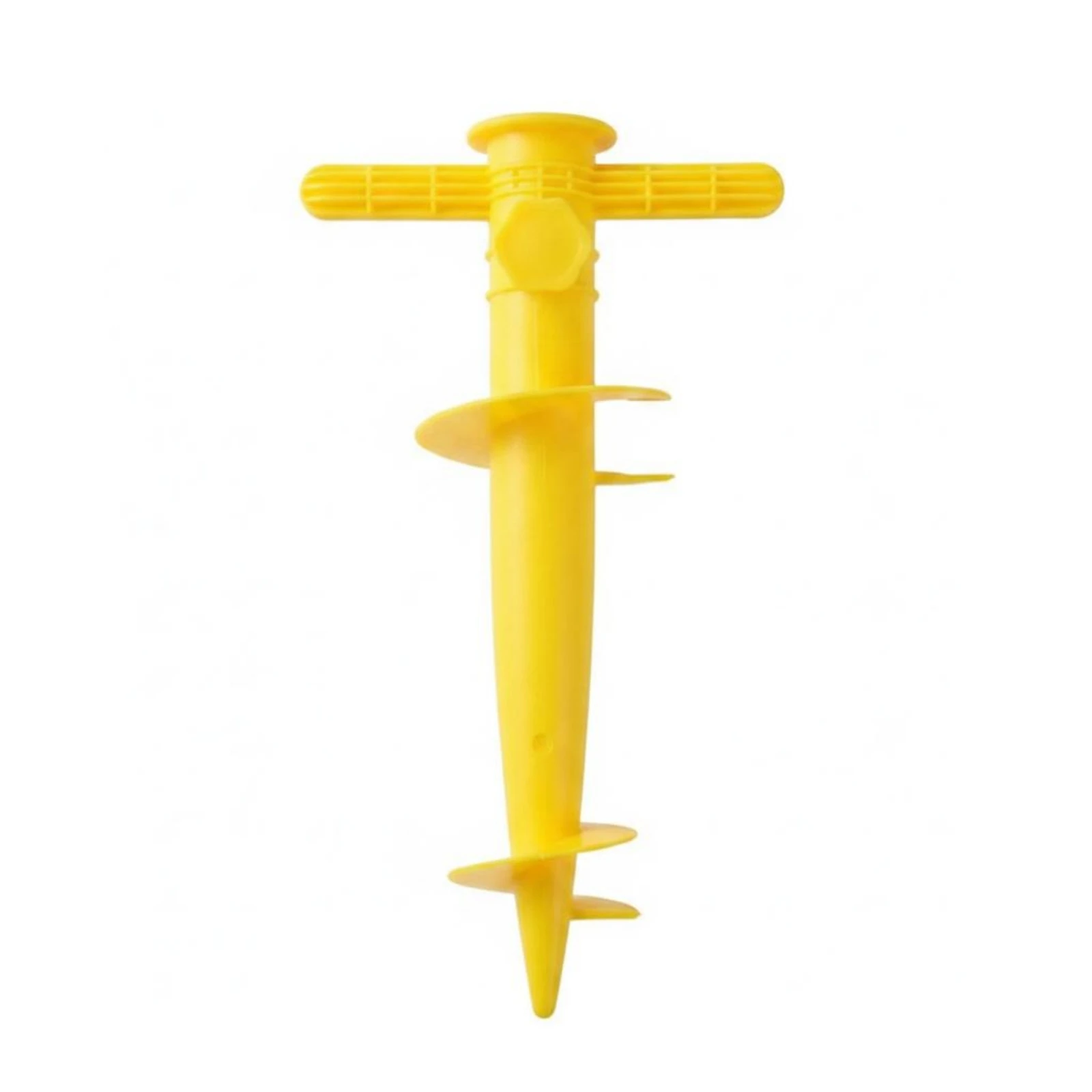 Portable Spiral Umbrella Anchor Beach Parasol Base Easy to Use No Tools Required for Sand Ideal for Outdoor Picnics And Beaches