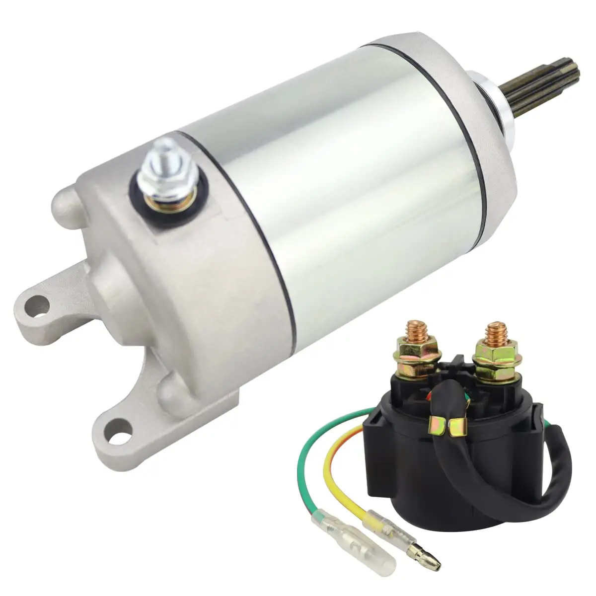 

Starter Relay for Honda TRX400EX Fourtrax Sportrax 1999-2004 Fourtrax 400 EX 1999 2000 Sportrax 400 EX 2001-2004, 31200-HN1-000
