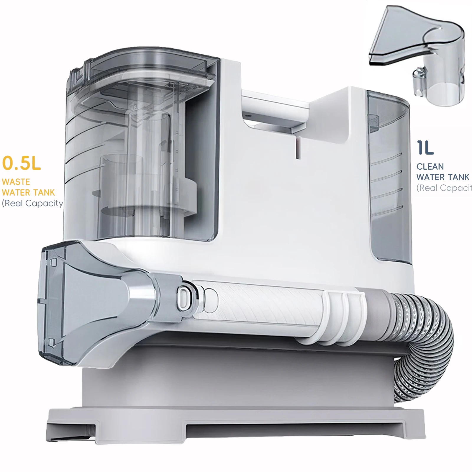 Spot Cleaner 750W 15KPa Handheld Tapijtreiniger voor Bank Gordijn Spray Zuig Geïntegreerde Machine Huishoudelijke Reinigingsmachine
