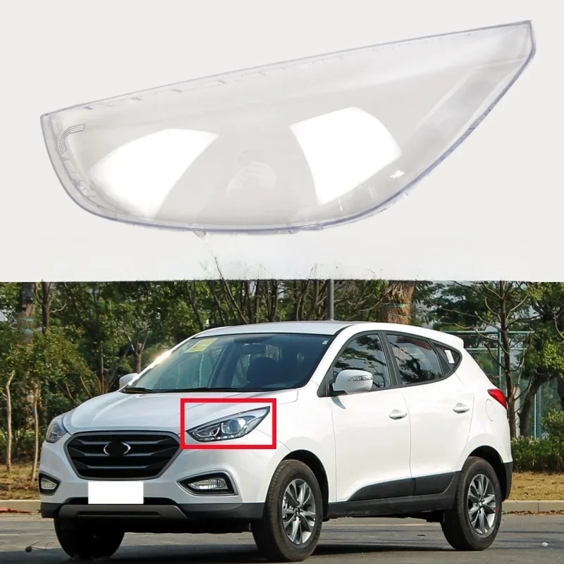 Dla Hyundai IX35 2013 2014 2015 wnętrze samochodu części zamienne reflektory światła szkło wymień oryginalny abażur — 2
