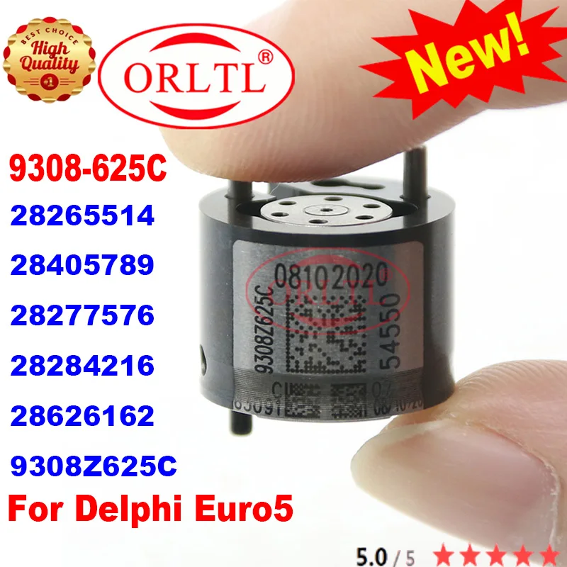 ORLTL Новый 28265514 28405789 28277576 28284216 28626162 9308Z625C для Dlelphi euro5 Форсунка инжектора с общей топливной магистралью, клапан управления