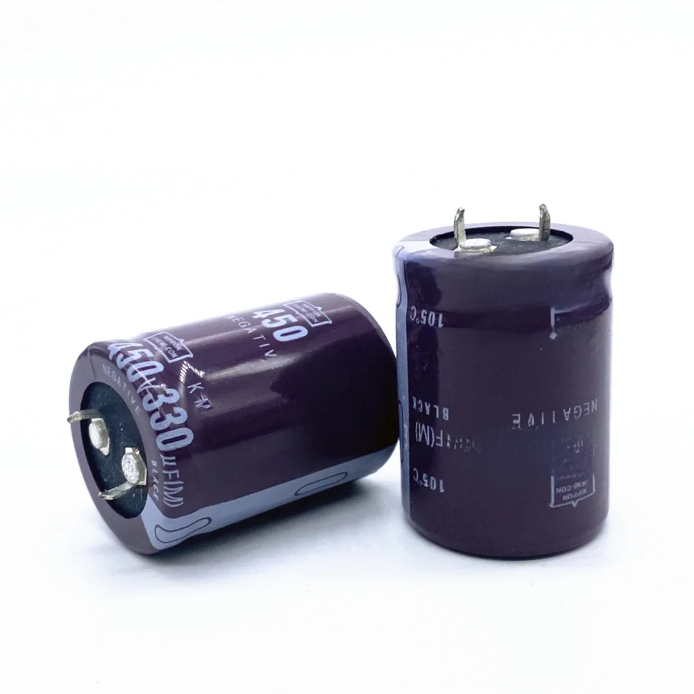 10 sztuk 450V 330UF 330UF 450V kondensator elektrolityczny objętość 30*40MM 30X35MM najlepsza jakość — zdjęcie produktu 2