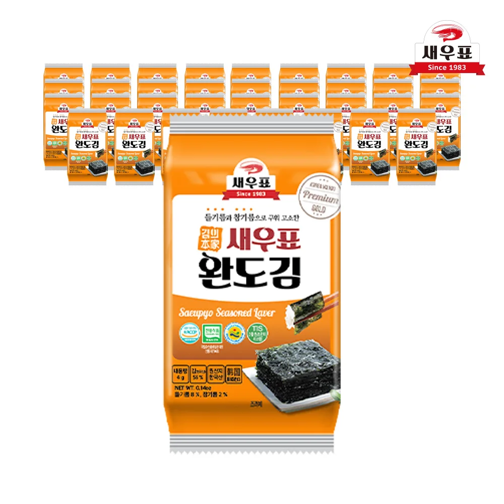 Saeupyo Seasoned Laver 4g x 36bags