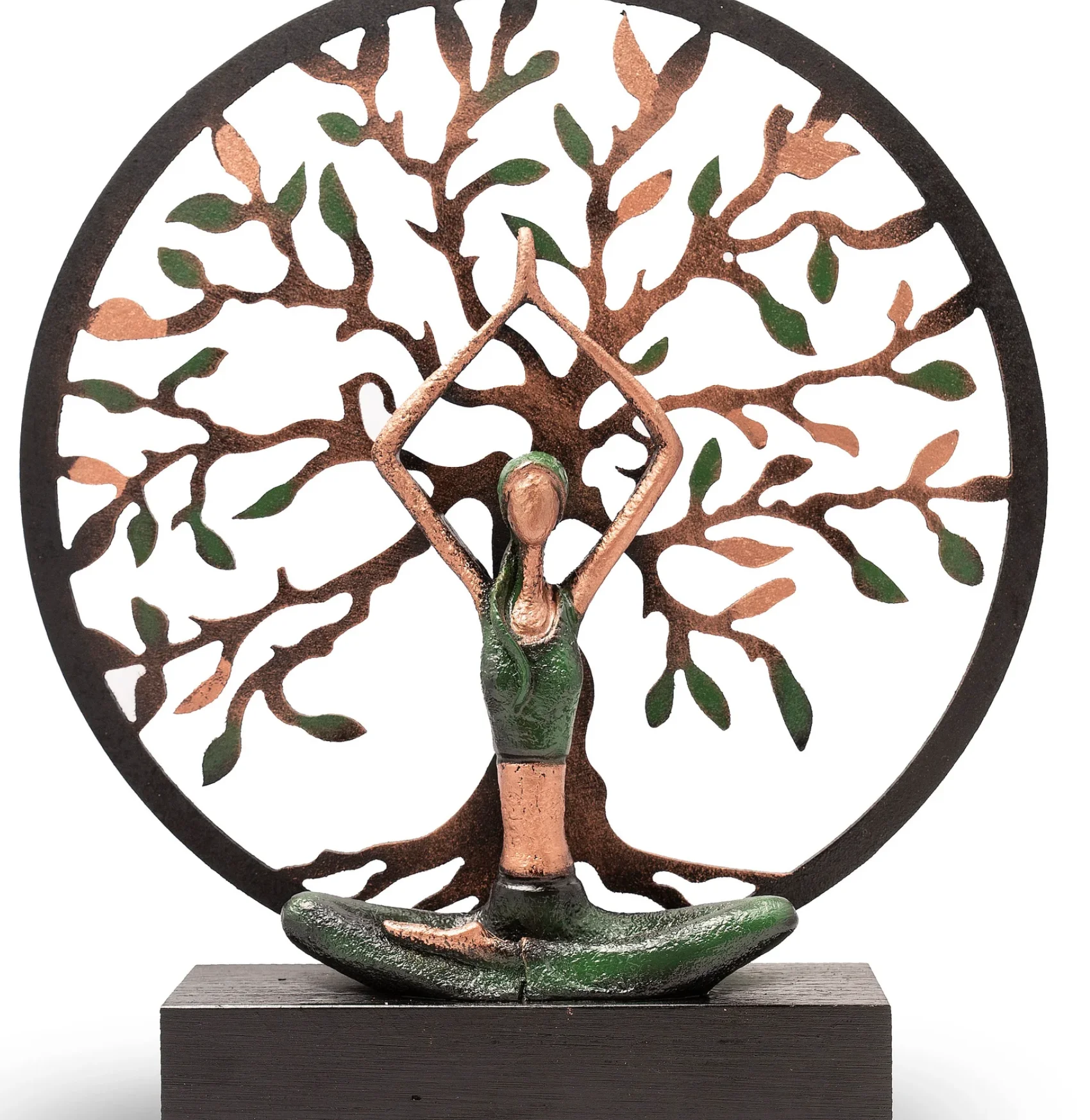 Yoga Statue, Yoga Sculpture, Tree of life Decorative Statue, Figure of woman, home decor, Housewarming gift, Mother's day gift i