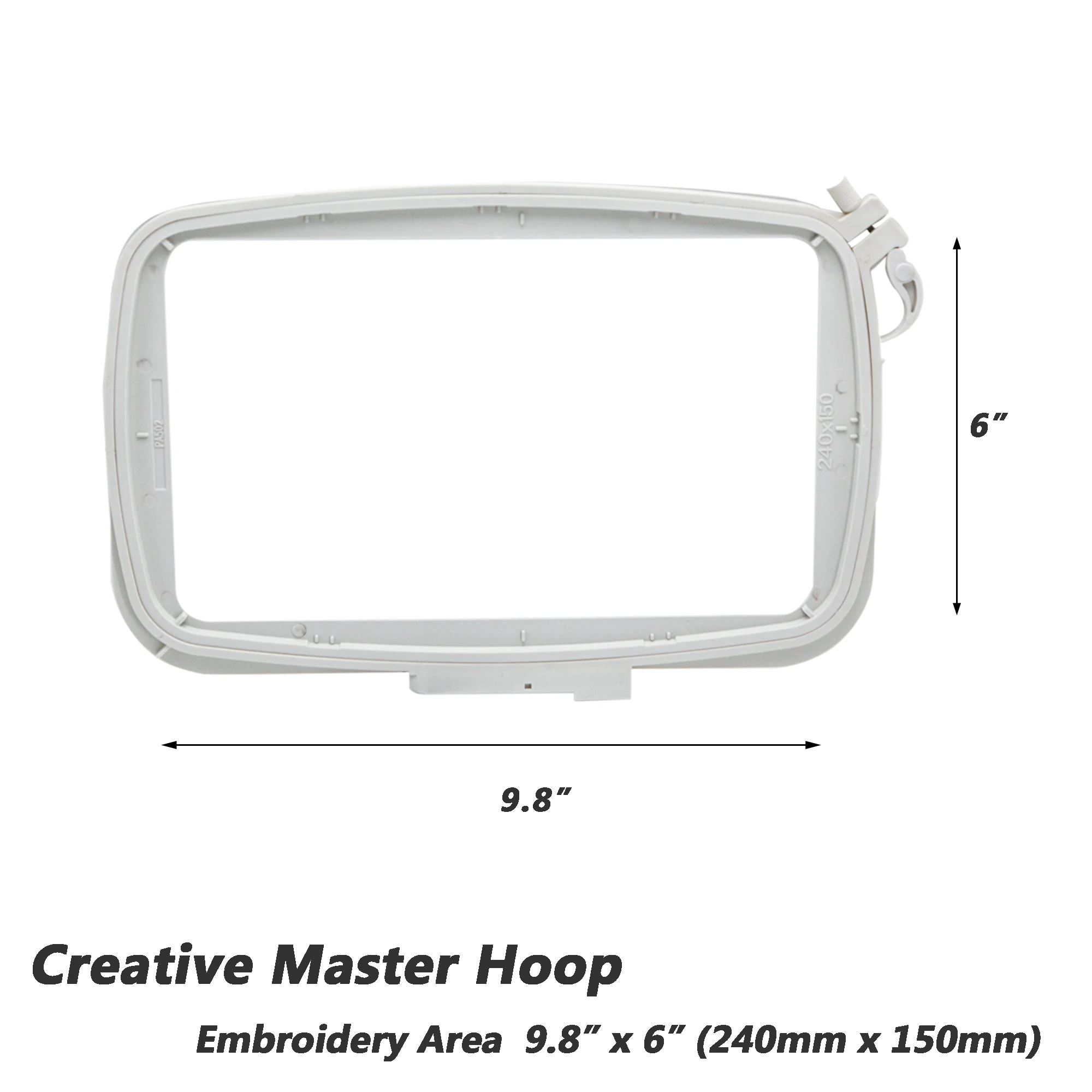 Sewjob-Embroidery Hoop for Pfaff Embroidery Machine Frames, Creative, Creative, 2.0, 4.0 Vision Sensation Performance Machine