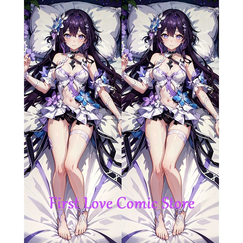 

Anime HonkaiImpact3rd Dakimakura Pillow Case Otaku Waifu Bedding Hugging Body Throw 2-sided Print Pillow Cover