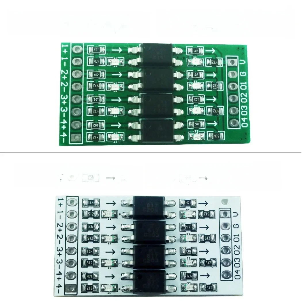3.3V 5V 12V 24V 10Khz DI-DO przełącznik cyfrowy moduł izolacji optycznej konwerter poziomu logicznego dla komunikacji PLC RS485 IO — zdjęcie 2