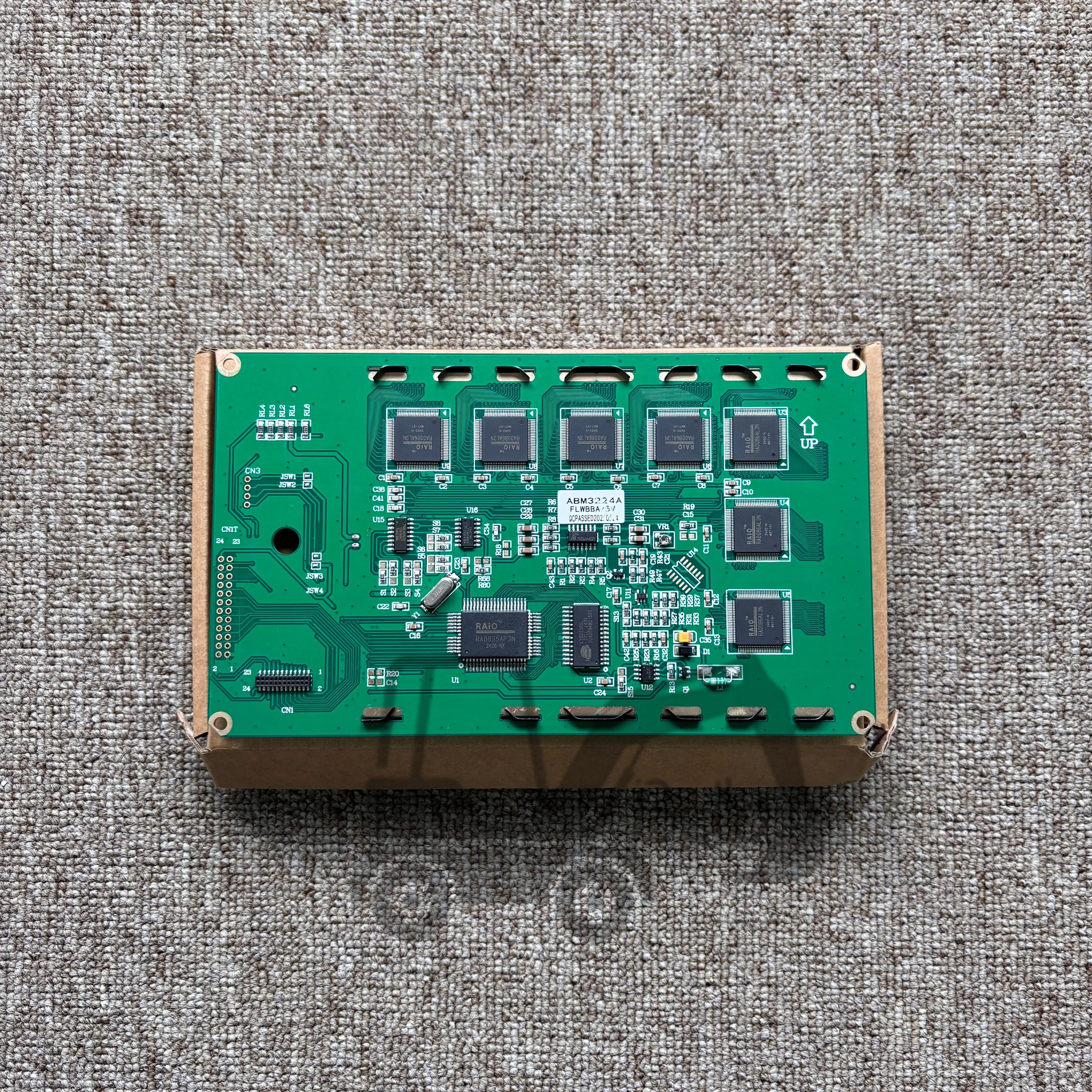 شاشة LCD متوافقة مع محركات كاتربيلر C7/C9 أرقام أجزاء CAT 307-7542 307-7542-0 4 3077542 307-7541 تطبيق بحري