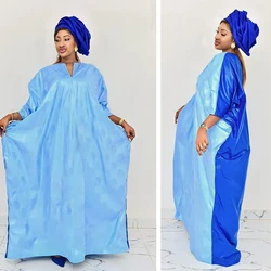 Robe Longue Originale en Bazin Riche pour Femme, Vêtement de Mariage Traditionnel, 03/ix, Dashiki, Dernière Collection 2023