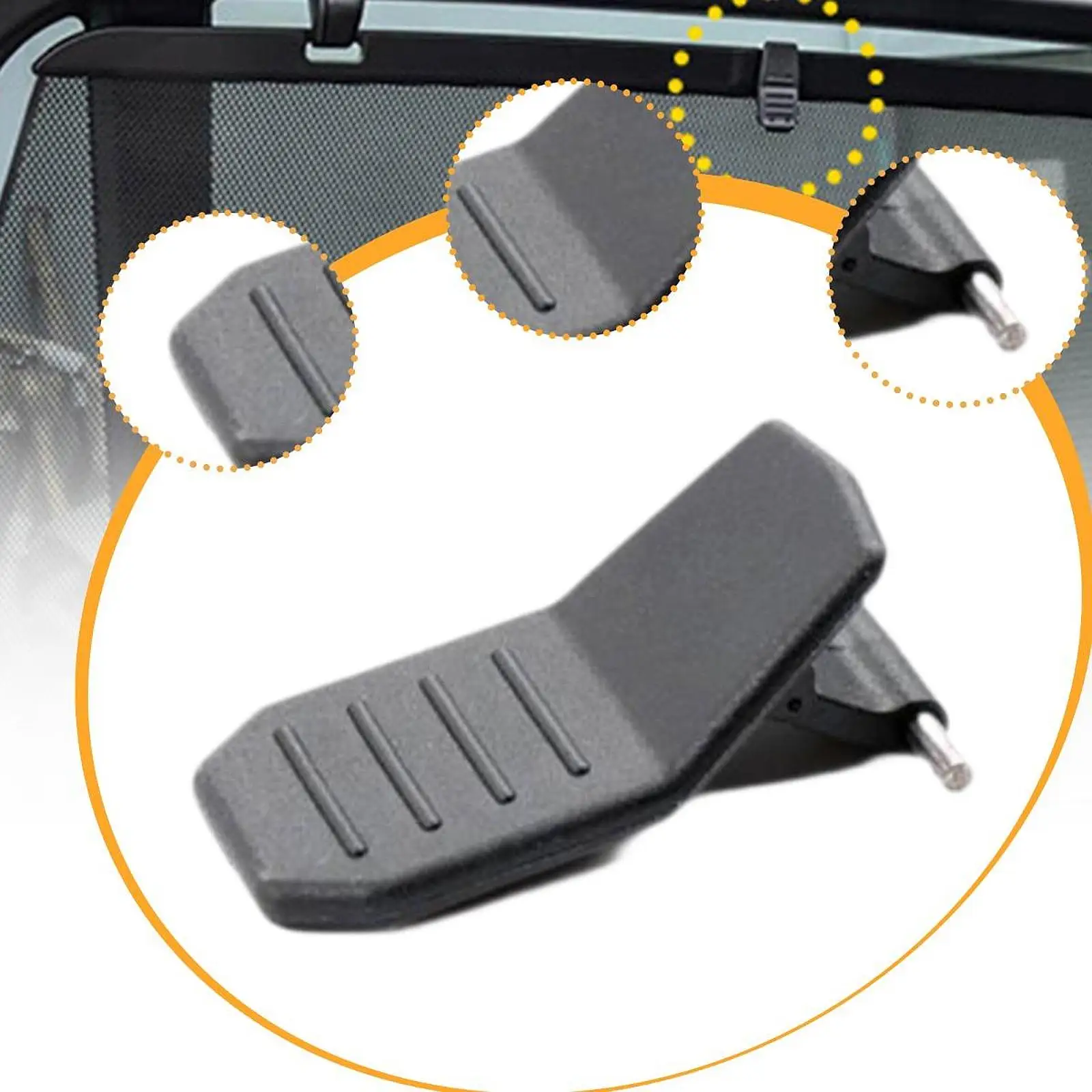 Rear Shade Curtain Handle Buckle 51357373634-1 Car Curtain Hook for BMW