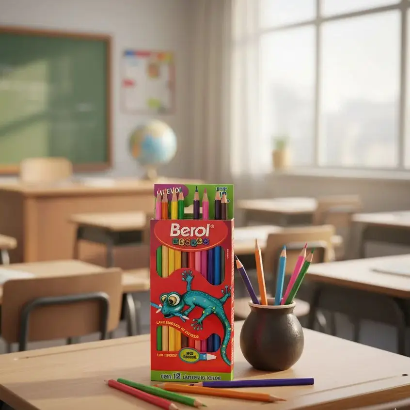 Lápices De Colores Berol Recreo paquete con 12 piezas
