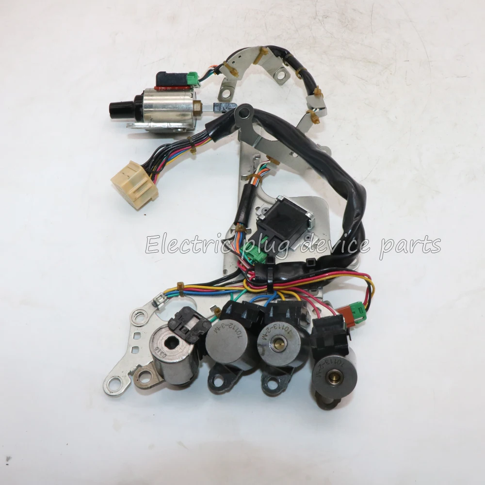 Original RE0F08B RE0F08A JF009E CVT Transmission Solenoids Valve with Wiring Harness for Nissan Cube Versa