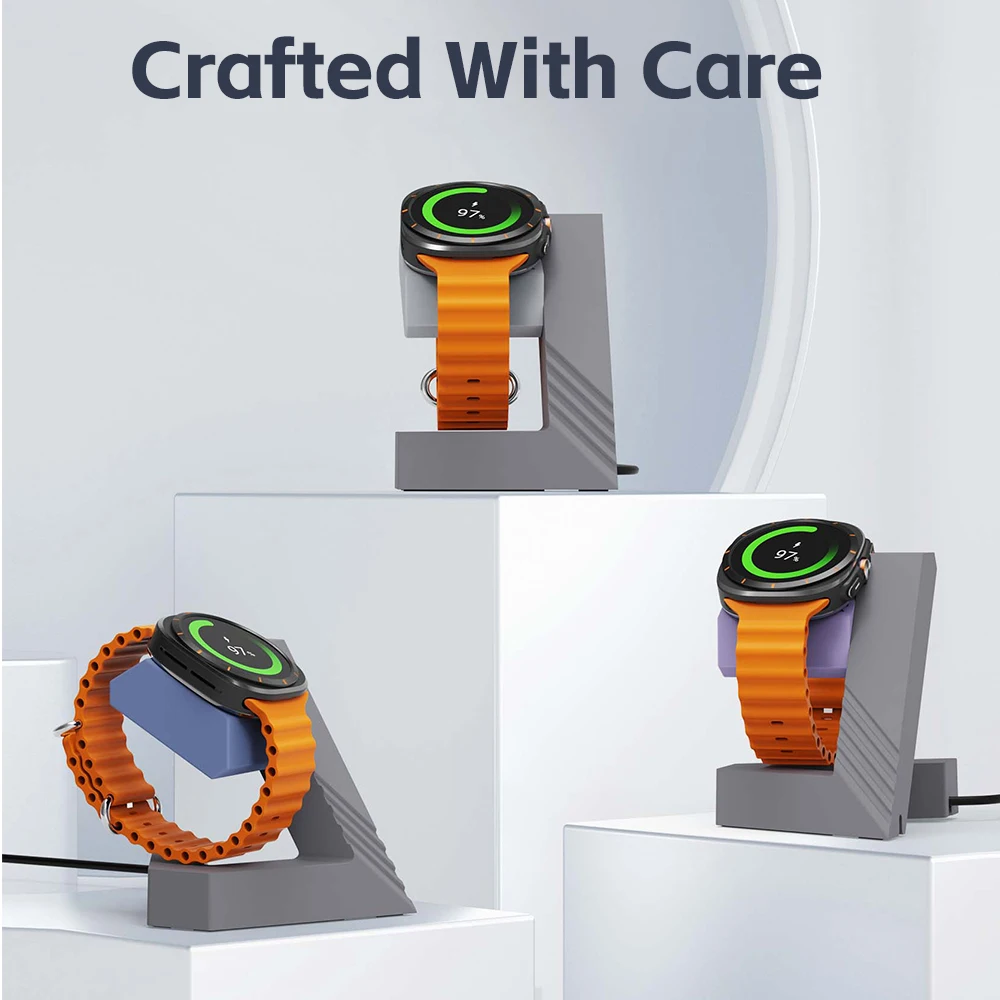 スマートウォッチ充電器スタンドサムスンギャラクシーウォッチ 8 クラシック充電ステーションホルダーギャラクシーウルトラ 47 ミリメートル時計 7/6/5/5 プロ
