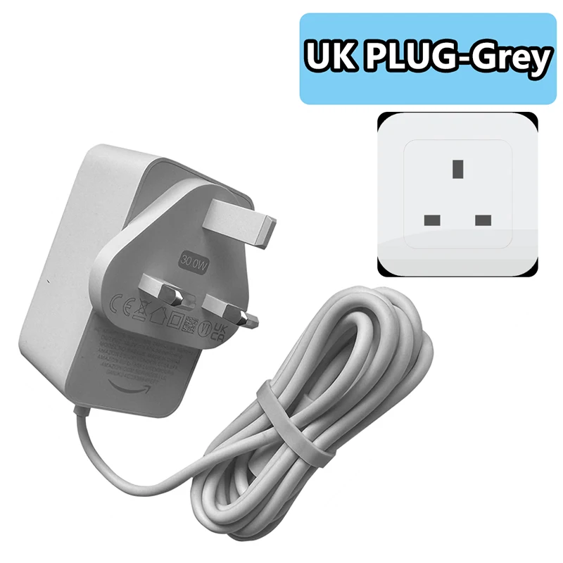 30W Power Adapter for Echo Show 21 Echo Show 15 Echo Show 8 Echo