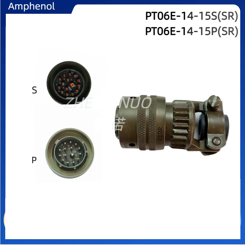 

PT06E-14-15S(SR)PT06E-14-15S(SR)PT02E-14-15S PT02E-14-15P PT26482 Круглый водонепроницаемый промышленный разъем серии Aviation Plu