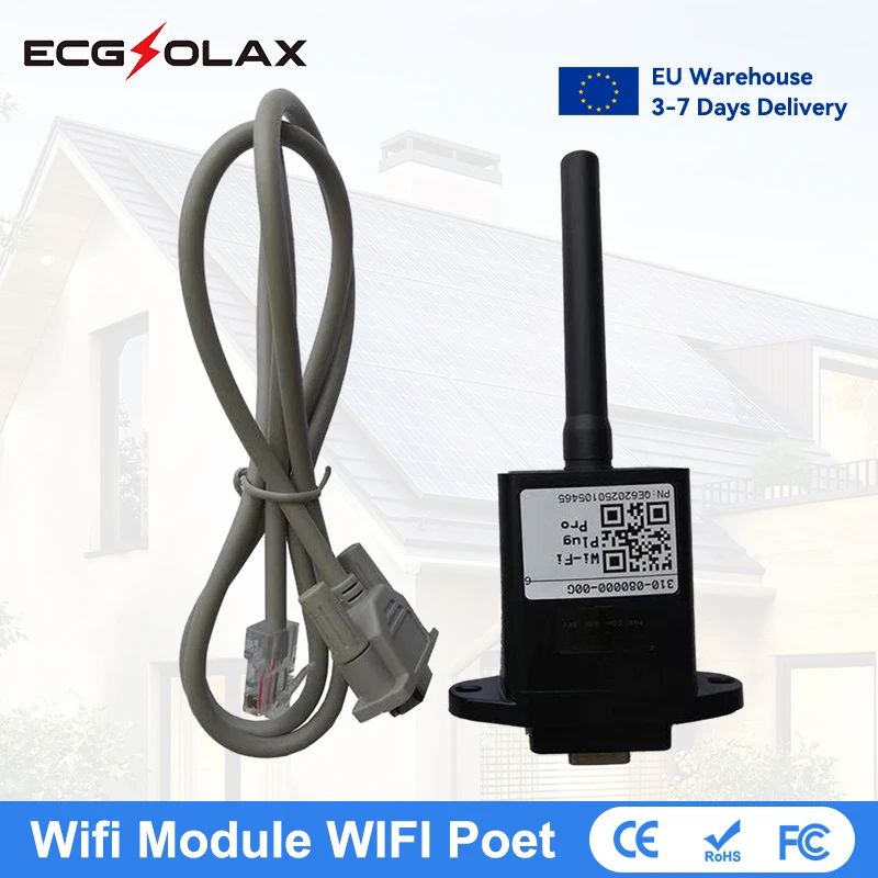 WiFi Module Wireless Device For Hybrid inverter With RS232 Remote Monitoring Solution For 4.2KW 6.2KW 10.2KW Solar Inverter WIFI