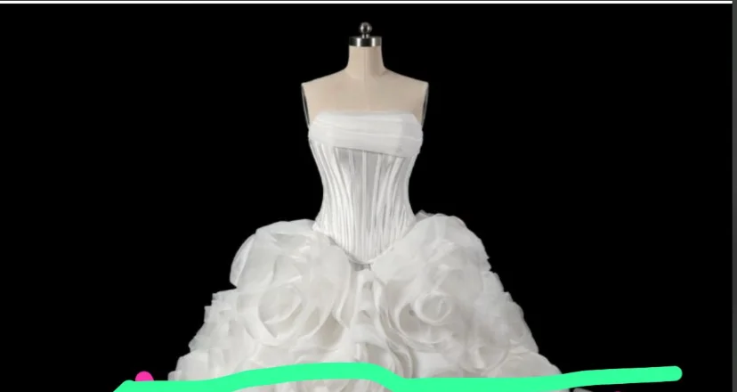 

Customized Made Knee Length Dress with Sleeves For Irene