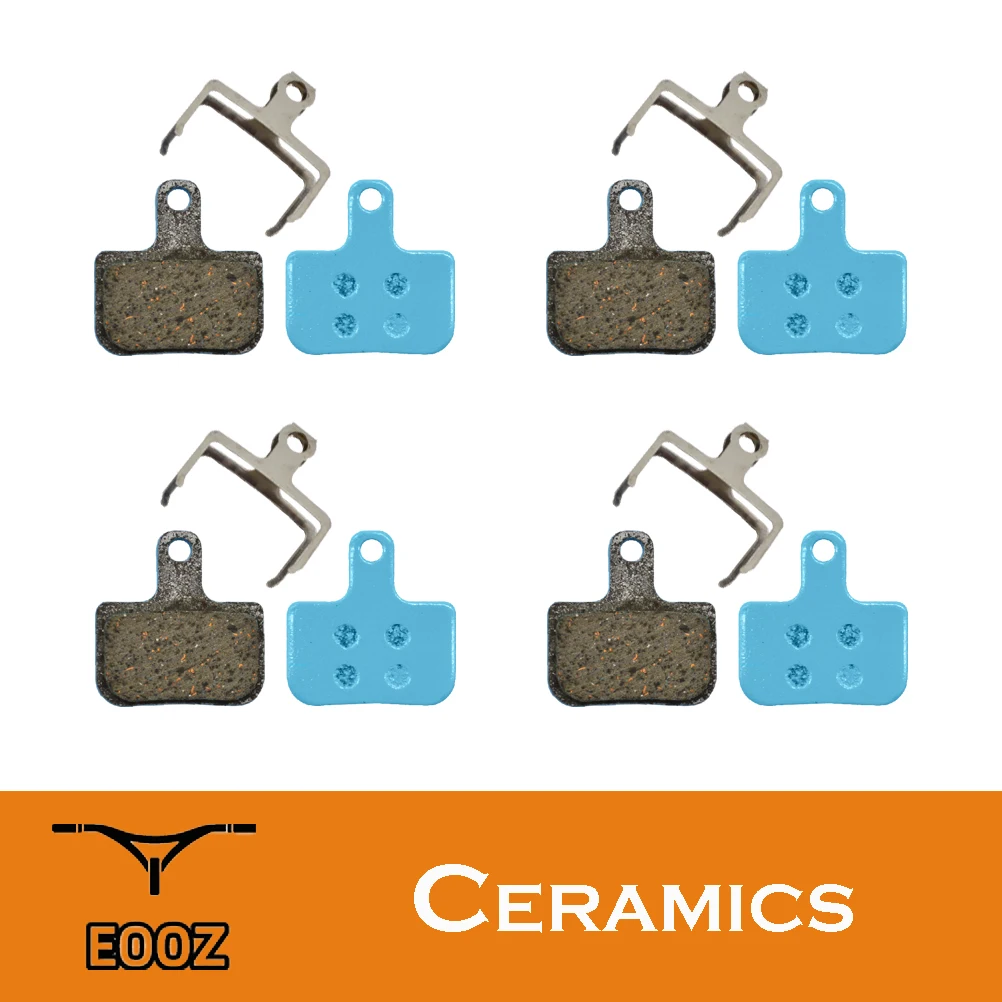 4Pairs EOOZ Ceramics Bicycle DISC BRAKE PADS for AVID Elixir & DB SRAM LEVEL TL & T / Sram Force eTap AXS