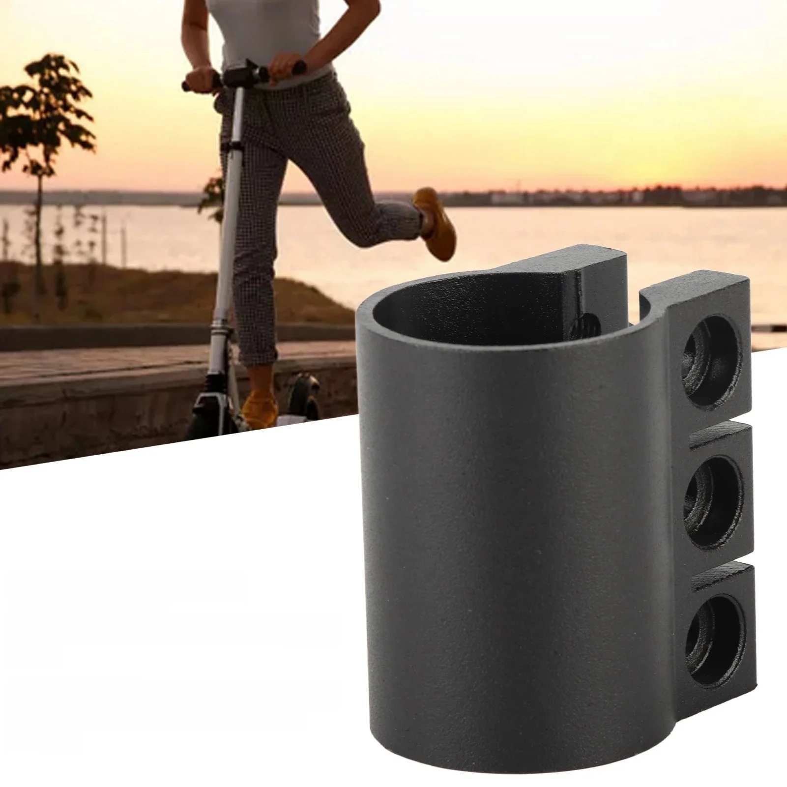 AliExpress Upgraded Folding Clamp Electric Scooter Folding Clamp Vertical Rod Rugged Lock 10 Inch for Electric Scooter Accessories