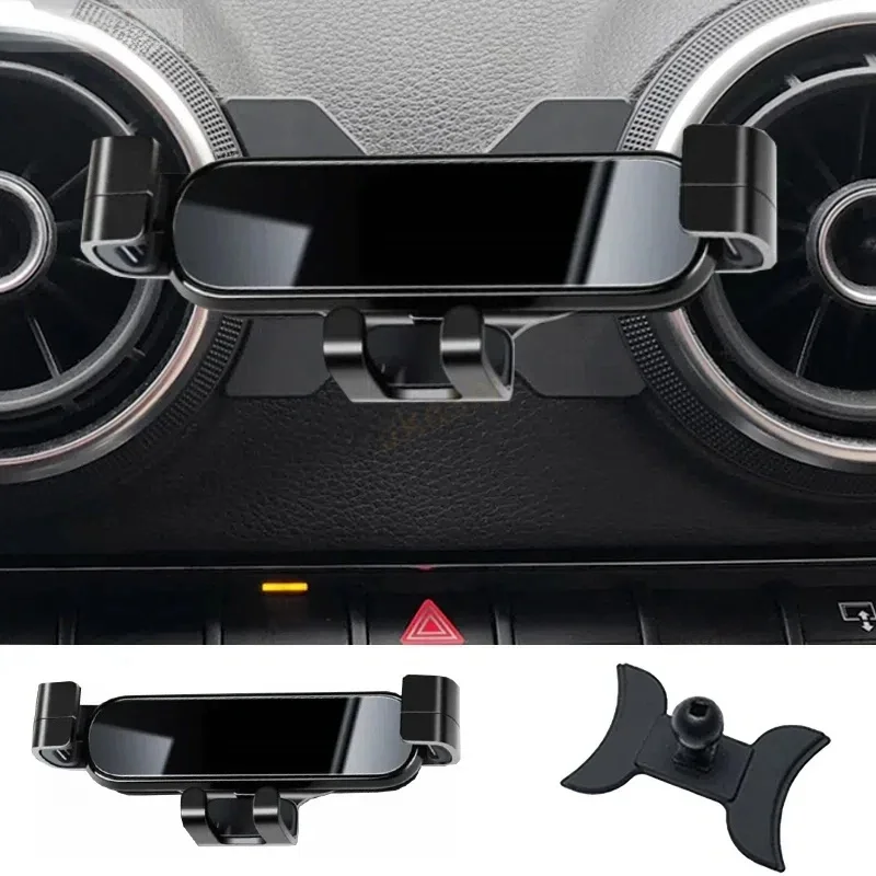 Support de Téléphone de Voiture pour Audi A3 S3 RS3 8V 8P Q2 GAB SQ2 A1 8X, réinitialisation de Sortie, Navigation par Gravité