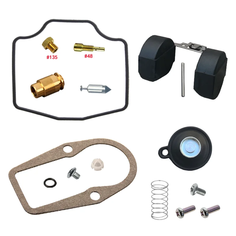 

Yamaha TT 600 3SW 1989-1993 Carburetor Repair Kit TT600 W/A/E Float Diaphragm Set Carb Rebuild Parts