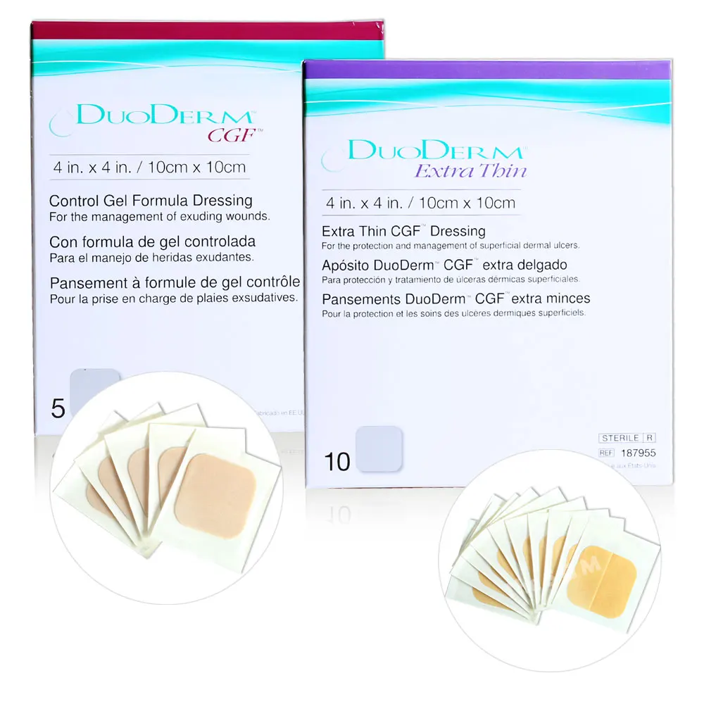 Duodom Extra Thin 10 pieces 10x10cm window sheds wound protection wet band acne scars