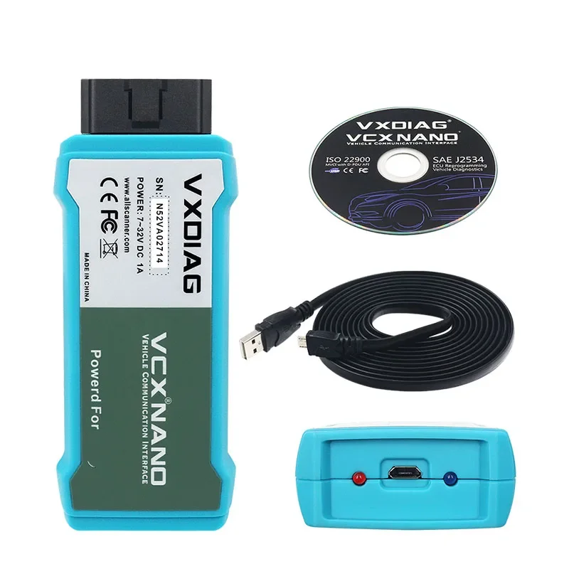 VXDIAG VCX NANO For VGroup Diagnostic Tool OBD2 Scanner OBD2 Car Mechanical Tools ECU programming Auto Scanner Replace 6154 WIFI