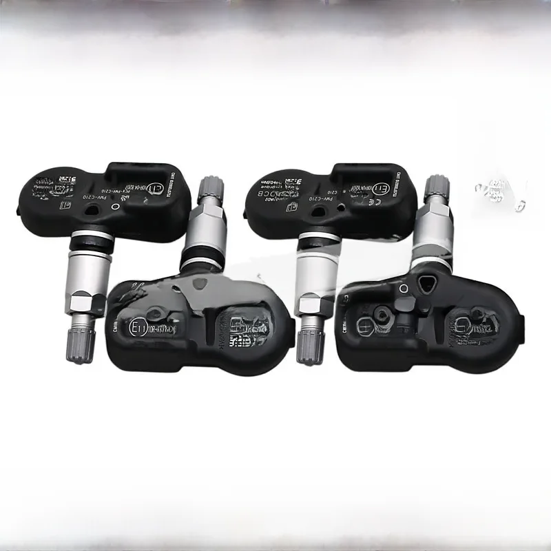 PMV-C210 Do TOYOTA Avensis Auris RAV4 Yaris Verso 42607-02031 42607-02030 42607-30070 4PCS TPMS Samochodowy czujnik ciśnienia w oponach 433MHZ — 2