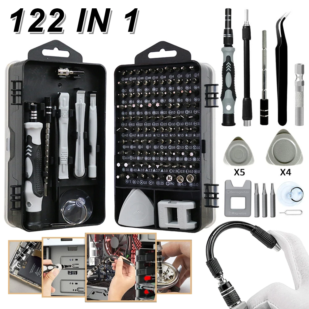 Ensemble de tournevis multi-outils, ensemble de tournevis magnétique, réparation de téléphone, ensemble d'outils pour PC, tournevis hexagonal de précision Torx, outils à main