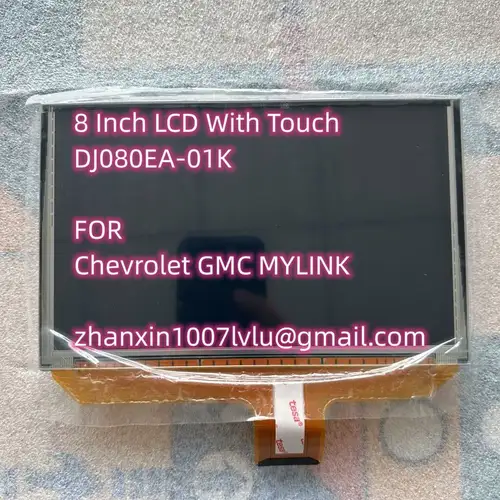 Pantalla LCD de 8 pulgadas con DJ080EA-01K de repuesto táctil para Chevrolet GMC MYLINK CD de coche reproductor Multimedia de Audio navegación Raido