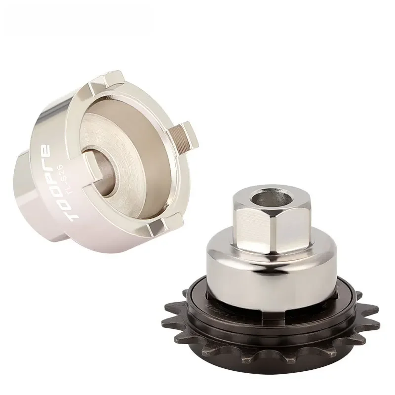 AliExpress TOOPRE bicycle single speed flywheel disassembly tool 16T 17T 18T BMX dead flying bicycle installation sleeve