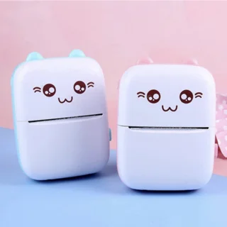 Mini Pocket Portable Thermal Printer Wireless Printing Photos Notes Bluetooth For Android Ios